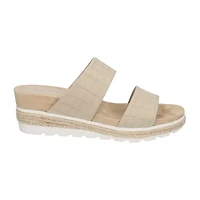 Easy Street Womens Maryann Wedge Sandals
