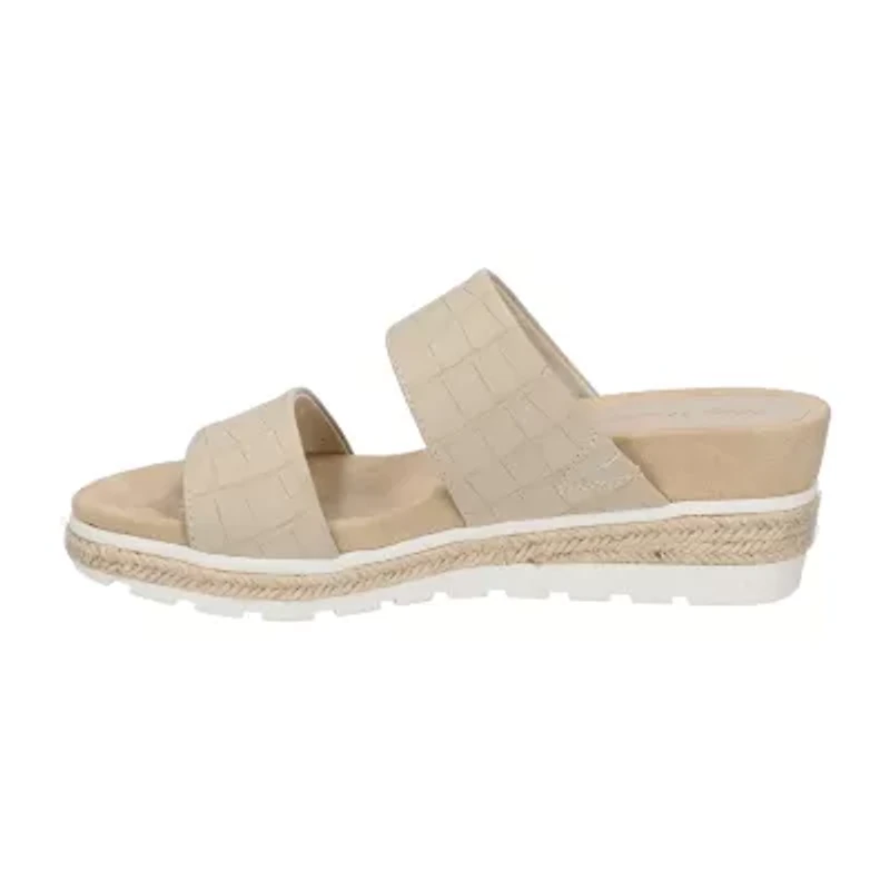 Easy Street Womens Maryann Wedge Sandals