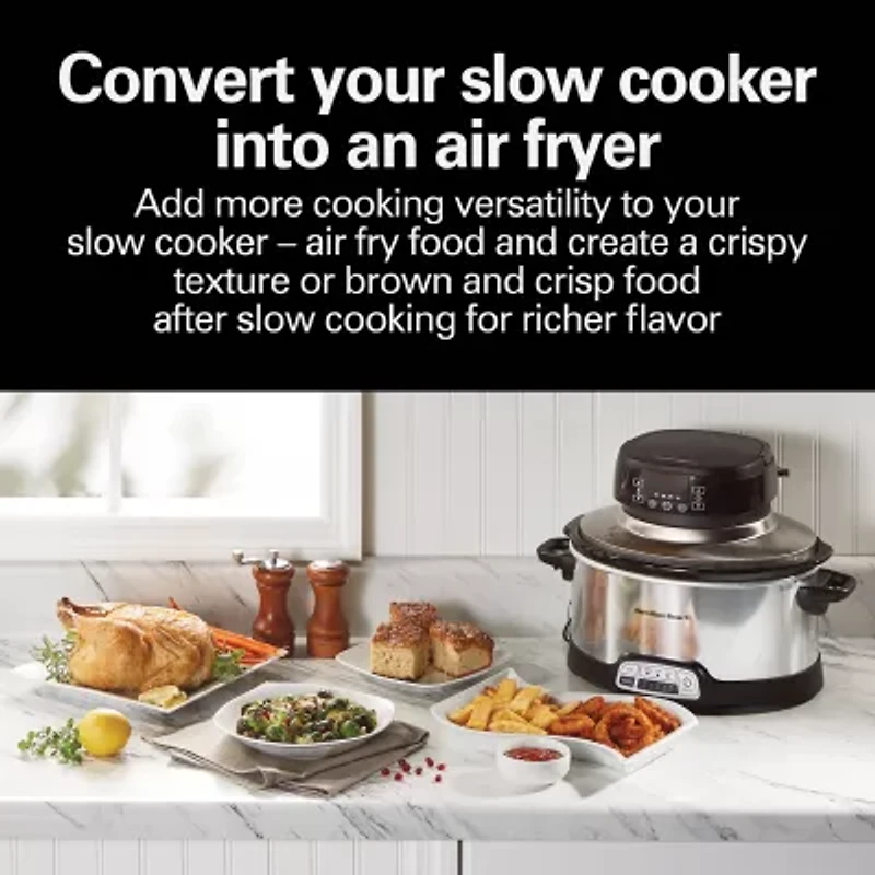 Hamilton Beach Air Fryer Lid For 6 Quart Slow Cookers