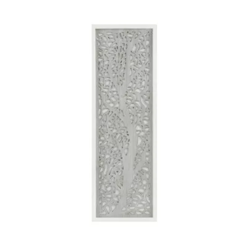 Madison Park Laurel Branches Laser Cut Tree Wood Wall Art