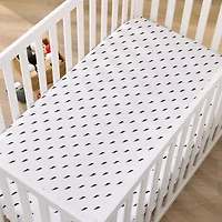 Nojo Lightning Bolt Crib Sheet