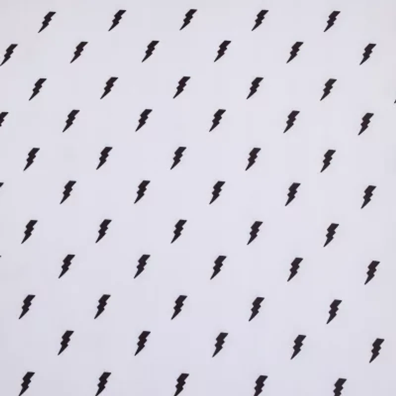 Nojo Lightning Bolt Crib Sheet