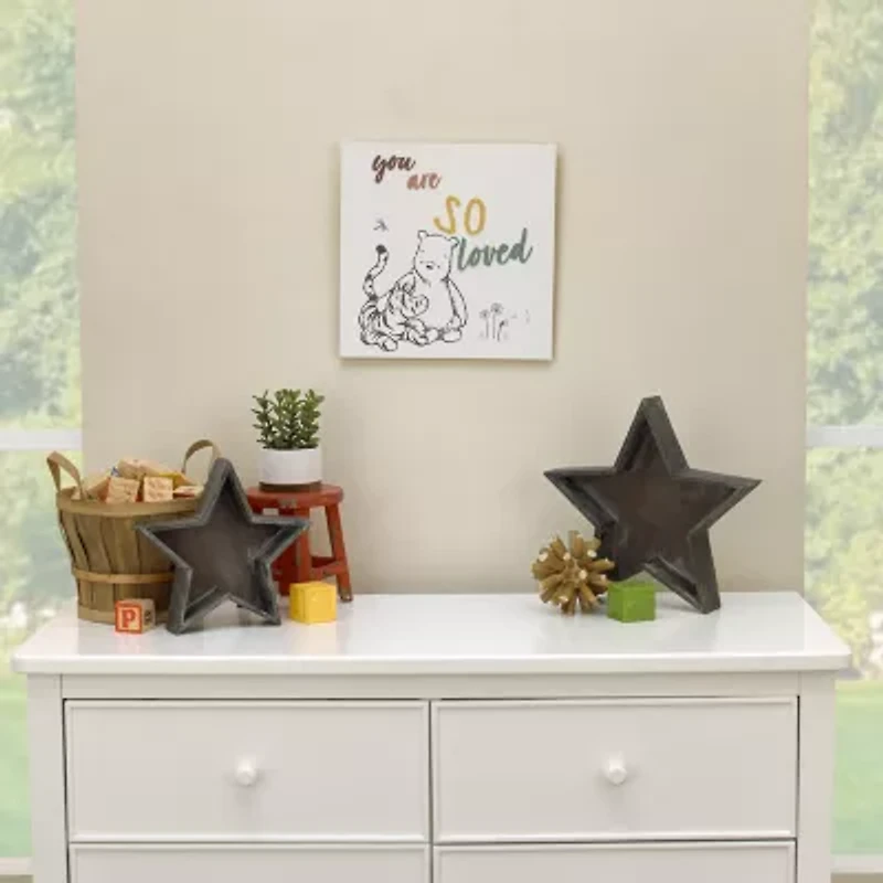 Disney Collection Winnie The Pooh Wood Wall Art