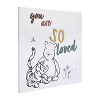 Disney Collection Winnie The Pooh Wood Wall Art