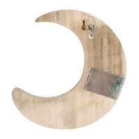 Nojo Light Up Moon Wood Wall Art
