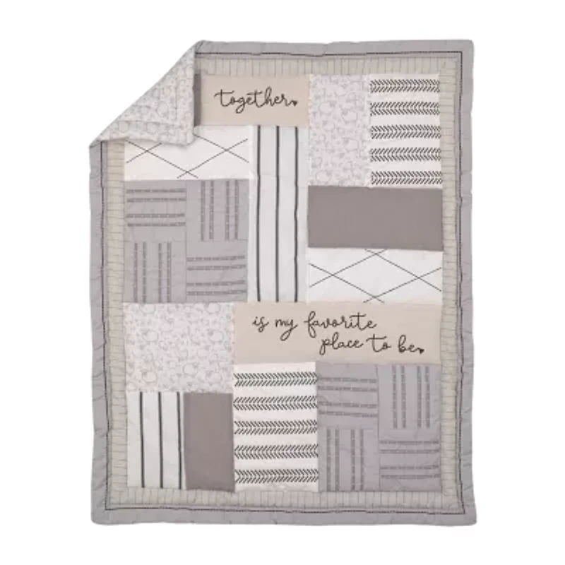 Nojo Lamb 4-pc. Crib Bedding Set