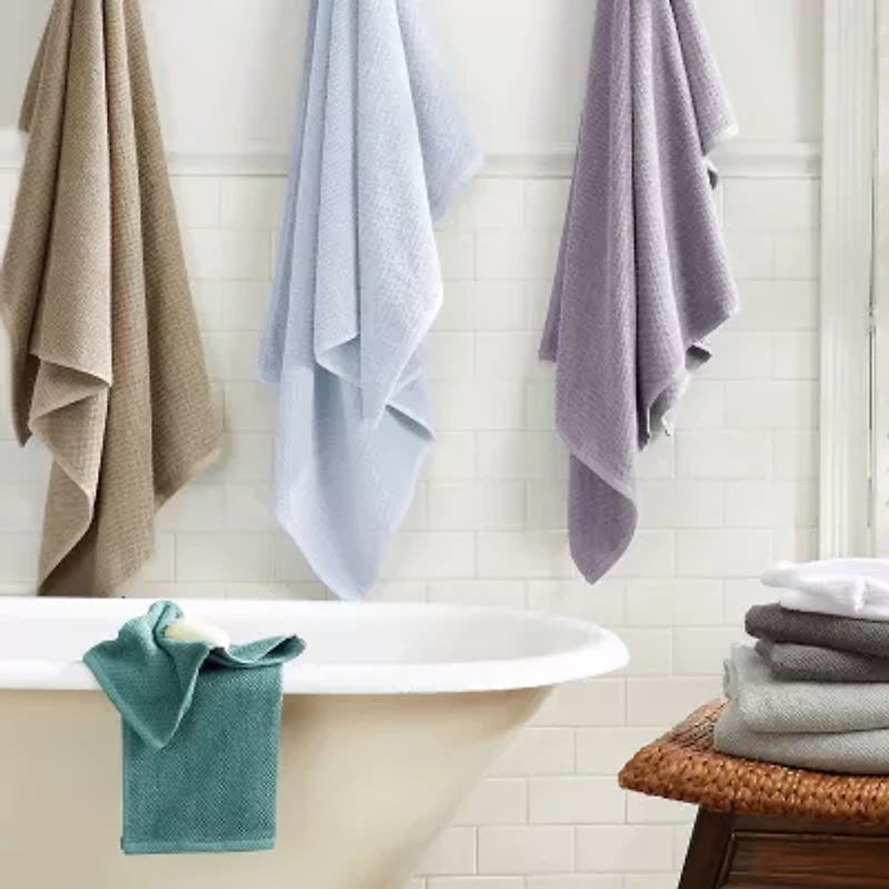 Linery Popcorn 12-pc. Quick Dry Washcloth