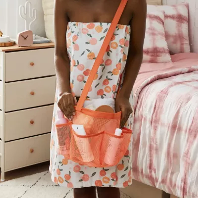 Forever 21 Peach Bath Wrap