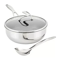 Circulon Steelshield Stainless Steel 3.5-qt. Chef Pan with Lid
