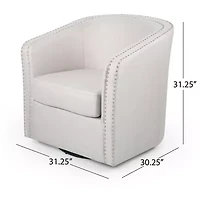 Maya Curved Slope Arm Chair