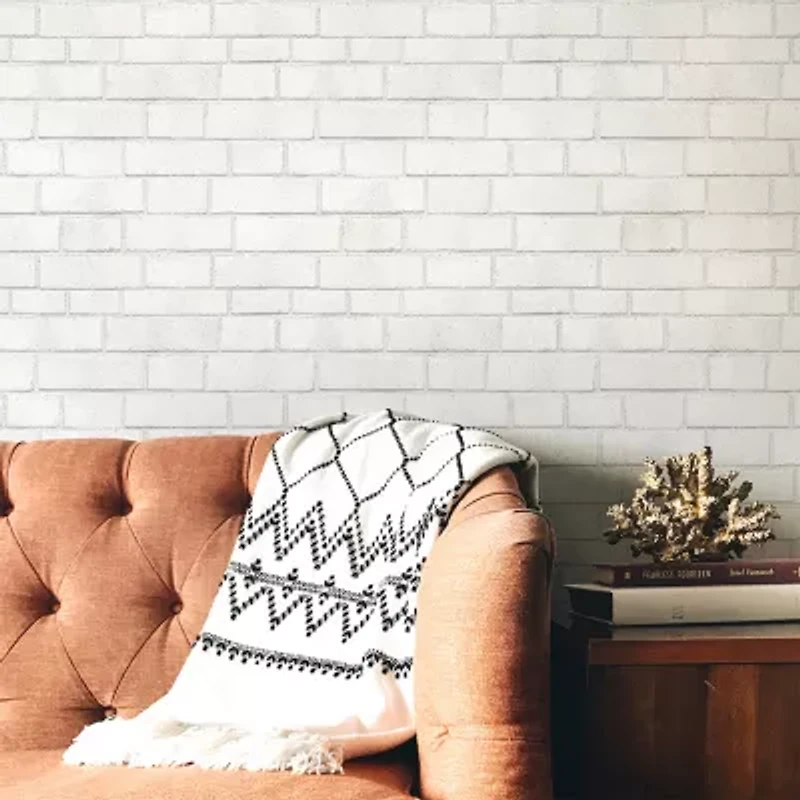 Tempaper Brick Peel & Stick Wallpaper