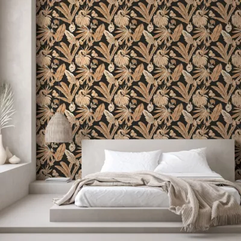 Tempaper Flamingos Peel & Stick Wallpaper