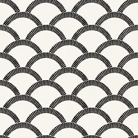 Tempaper Mosaic Scallop Peel & Stick Wallpaper