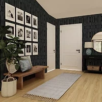 Tempaper Grass Geo Jute Peel & Stick Wallpaper