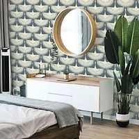 Tempaper Feather Flock Peel & Stick Wallpaper