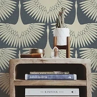 Tempaper Feather Flock Peel & Stick Wallpaper