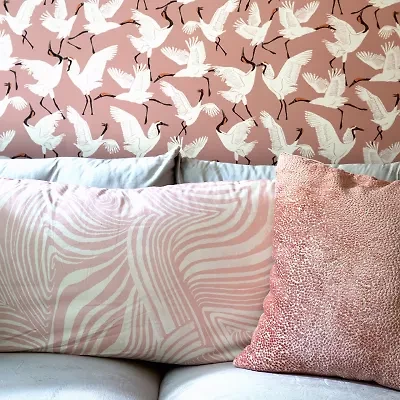 Tempaper Family Of Cranes Peel & Stick Wallpaper