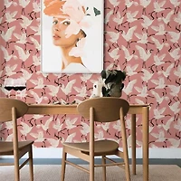 Tempaper Family Of Cranes Peel & Stick Wallpaper