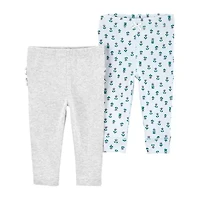Carter's Baby Girls Straight Regular Fit Pull-On Pant