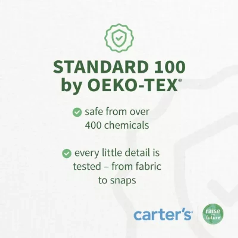 Carter's Baby Girls Straight Regular Fit Pull-On Pant