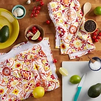 Fiesta Worn Tiles 2-pc. Kitchen Towel Set