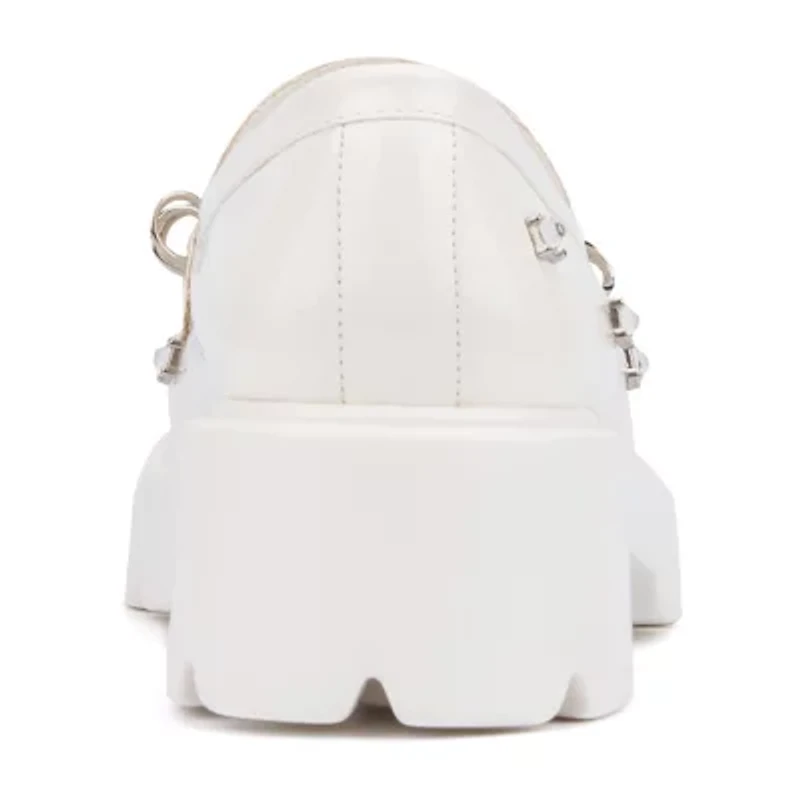 Olivia Miller Luscious Womens Moc Closed Toe Loafers