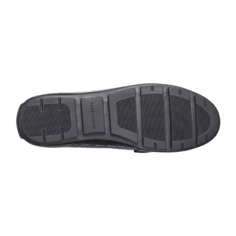 Easy Spirit Megan Womens Moc Closed Toe Loafers