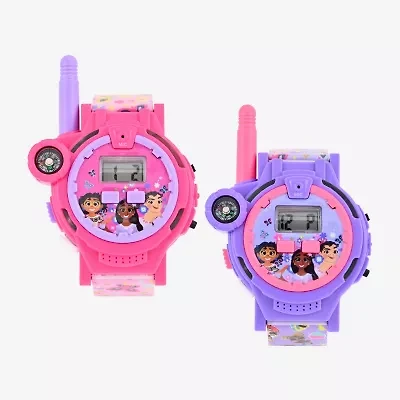 Disney Collection Girls Multi-Function Multicolor Strap Watch Enc40024jc