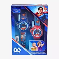 Superman Boys Multi-Function Blue Strap Watch Sup40043jc