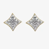 Sparkle Allure White Diamond Accent 6.7mm Diamond Stud Earrings