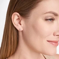 Sparkle Allure White Diamond Accent 6.7mm Diamond Stud Earrings