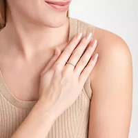 Sparkle Allure Womens White Diamond Accent Delicate Band