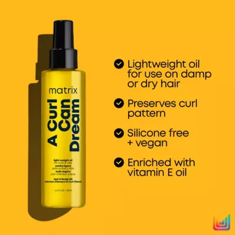 Matrix A Curl Can Dream Hair Oil 4.4 oz.
