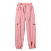 Thereabouts Cargo Little & Big Kid Girls Cuffed Relaxed Fit Jogger Pant