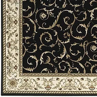 Como Scroll Traditional Oriental Indoor Rectangular Area Rug