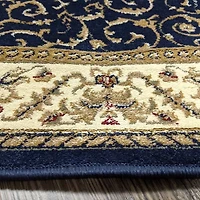 Como Scroll Traditional Oriental Indoor Rectangular Area Rug