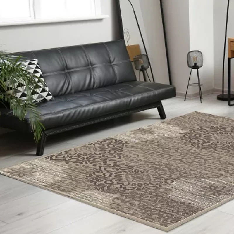 Radici Pisa Modern Geometric Contemporary Indoor Rectangular Area Rug