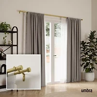 Umbra Mix & Match Cappa Double Curtain Rod