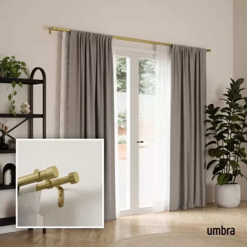 Umbra Mix & Match Cappa Double Curtain Rod