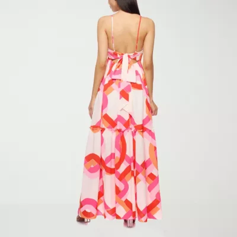 Premier Amour Womens Sleeveless Maxi Dress
