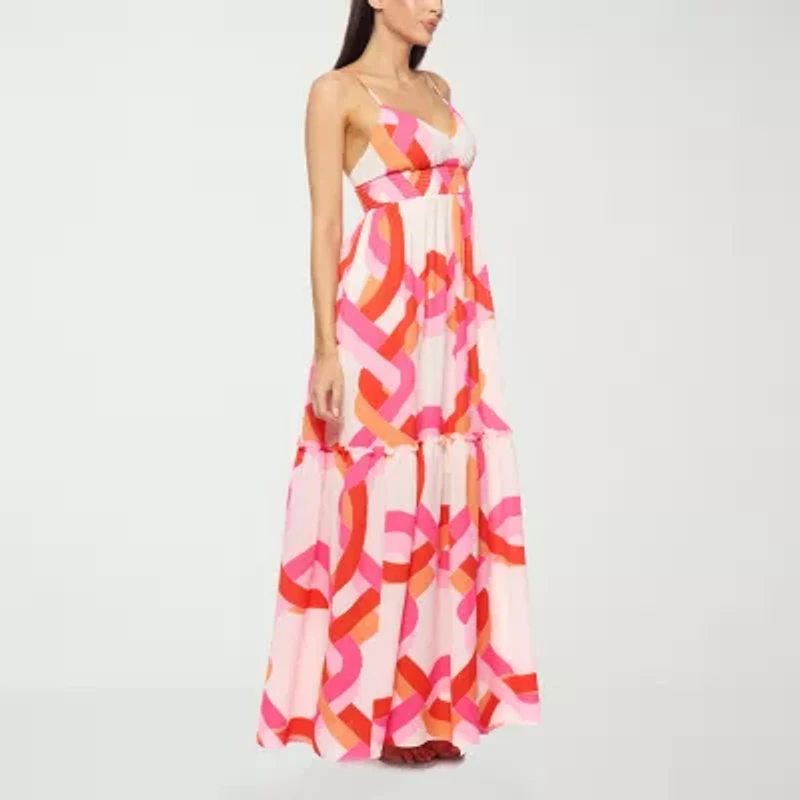 Premier Amour Womens Sleeveless Maxi Dress