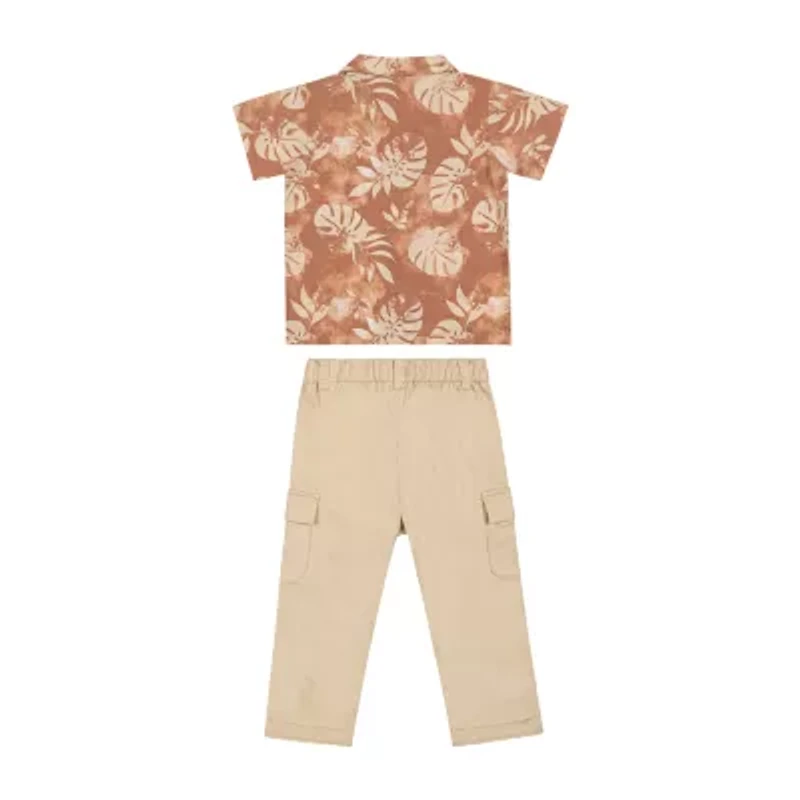 Little Lad Baby Boys 2-pc. Pant Set