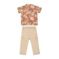 Little Lad Baby Boys 2-pc. Pant Set