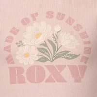 Roxy Big Kid Girls Crew Neck Short Sleeve Fitted Graphic T-Shirt