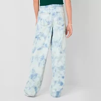 Vanilla Star Little & Big Kid Girls Wide Leg Loose Fit Jean