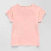 Self Esteem Big Kid Girls Round Neck Short Sleeve T-Shirt
