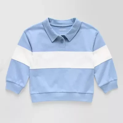 Okie Dokie Toddler & Little Boys Long Sleeve Sweatshirt