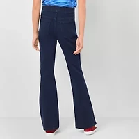 Thereabouts Little & Big Kid Girls Pull On Flare Leg Jean