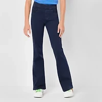 Thereabouts Little & Big Kid Girls Pull On Flare Leg Jean