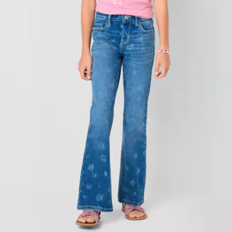 Thereabouts Little & Big Kid Girls Flare Leg Jean